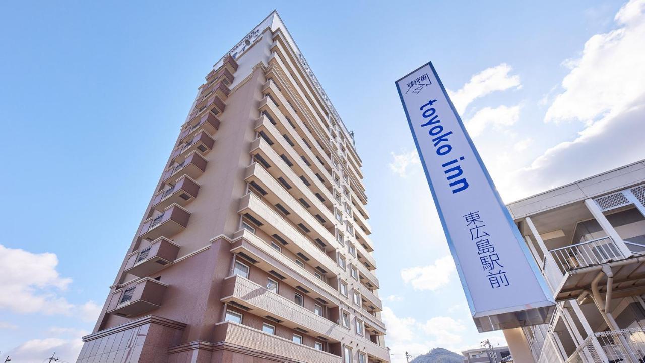 Toyoko Inn Higashi Hiroshima Ekimae Exterior foto