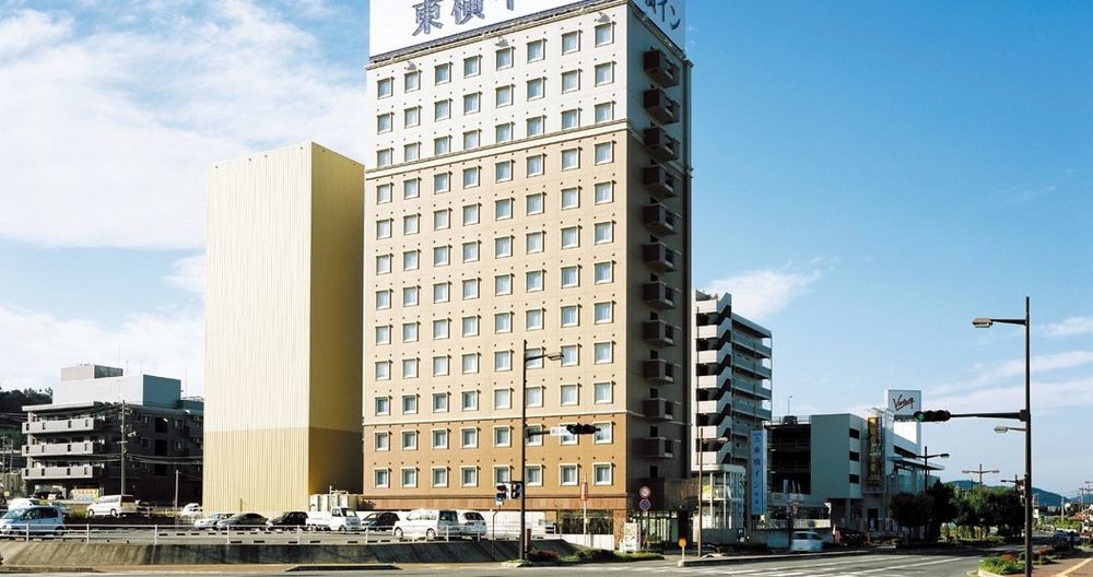 Toyoko Inn Higashi Hiroshima Ekimae Exterior foto